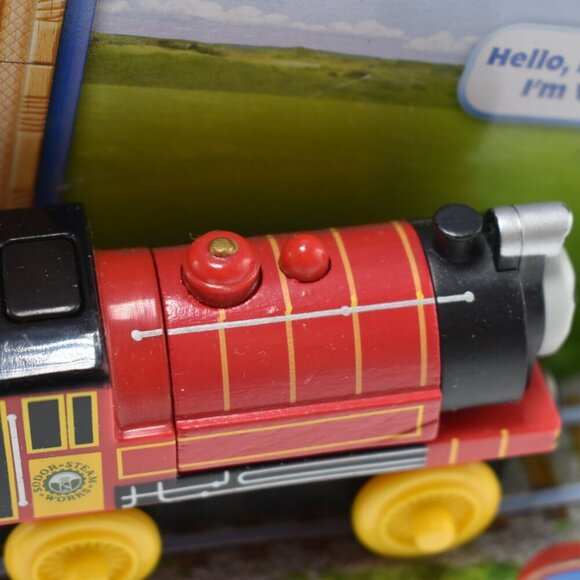Talking Victor Fisher Price Working Light Thomas & Friends Wooden Railway 2013 - Picture 8 of 9